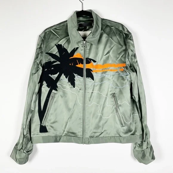 rag & bone | Jackets & Coats | Rag Bone Roth Tropical Palm Tree 